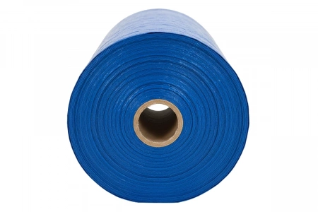 Тент в рулоне тарпаулин 120 г/м2 синий 2х100 м (200 м2)